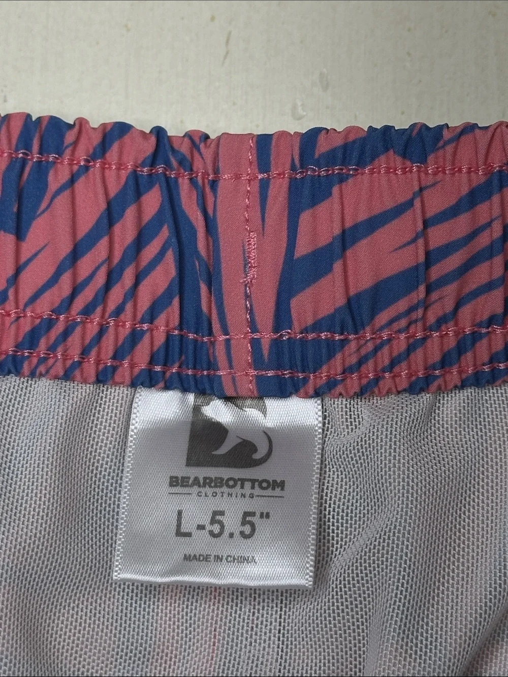 Bearbottom‎ Stretch Swim Trunks Set of 2 Men's Size Large 5.5